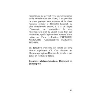 La vie continue quel que soit votre passé