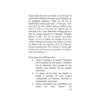 La vie continue quel que soit votre passé