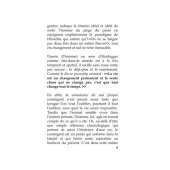 La vie continue quel que soit votre passé