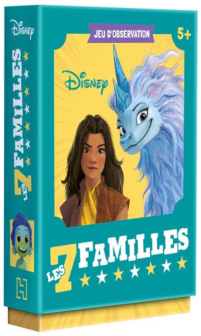 DISNEY PIXAR - Jeux de cartes - 7 familles -  Collectif - (donnée non spécifiée)