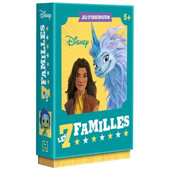 DISNEY - Jeu de cartes - 7 familles