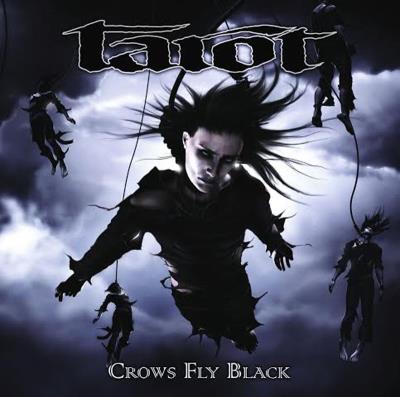 The crows fly black