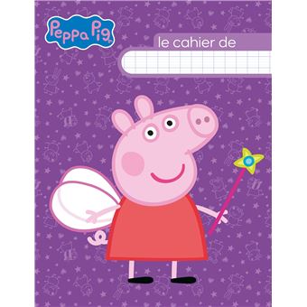 Peppa Pig - Cahier d'écolier