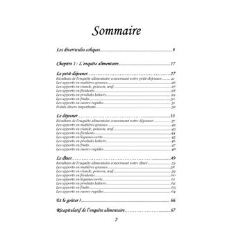 Quelle alimentation pour les diverticules coliques ?