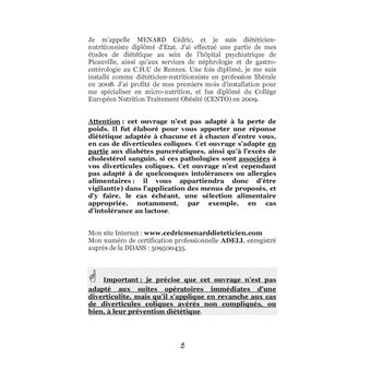 Quelle alimentation pour les diverticules coliques ?