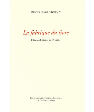 Fabrique du livre