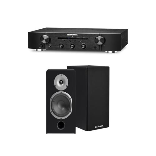 Amplificateur Marantz PM5005 Black + Enceinte compactes Cabasse Antigua MT32 Black Satin Vendue par paire