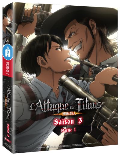 L'Attaque des Titans Saison 3 Partie 1 sur 2 Edition Collector Blu-ray