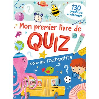 Mon premier livre de quiz pour les tout-petits
