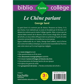 Bibliocollège - Le chêne parlant, George Sand