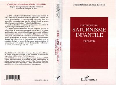 Chroniques du saturnisme infantile 1989-1994 - Nadia Rezkallah - (donnée non spécifiée)