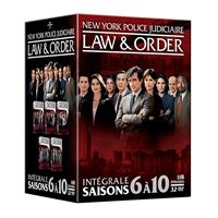 Law & Order NEW YORK Police Judiciaire L'Intégrale des Saisons 6 à 10 DVD