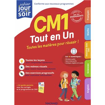 CM1 FRANCAIS CAHIER DU JOUR CAHIER DU SO 
