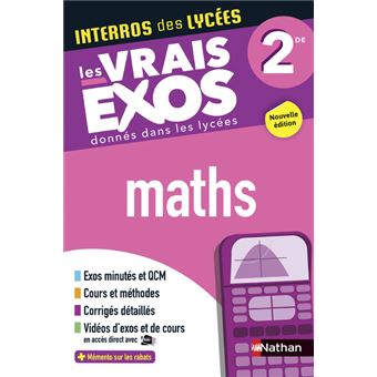 Interros Des Lycees Maths 2de Broche Collectif Achat Livre Fnac
