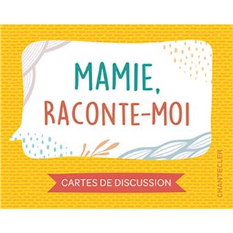 Mamie raconte-moi cartes de discussion