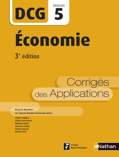 Economie, Epreuve 5 DCG 5