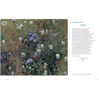 Fleurs aimées : entre peinture et poésie
