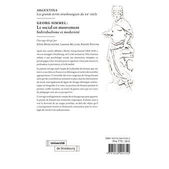 Georg Simmel : le social en mouvement