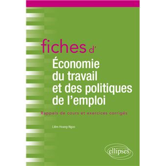 Fiches d'Économie du travail et des politiques de l'emploi