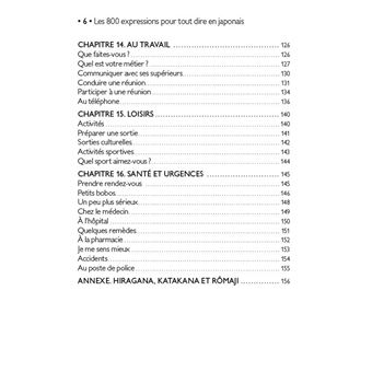 Petit Livre de - 800 expressions pour tout dire en japonais