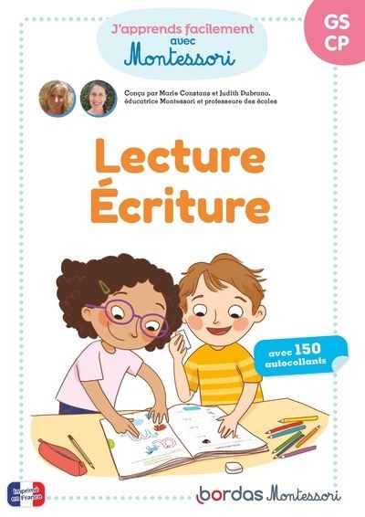 Mes activités Montessori - Lecture - Ecriture - Marie Constans - broché