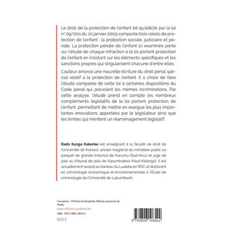 La protection de l'enfant (Tome I)