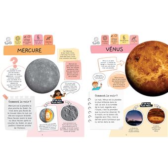 Je sais reconnaître les planètes et les étoiles