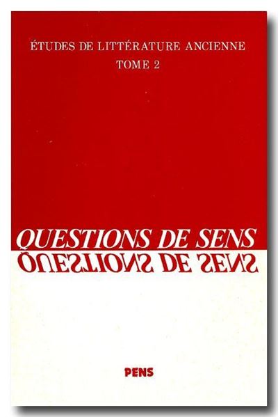 Questions de Sens -  Collectif - broché