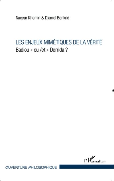 Les enjeux mimétiques de la verité