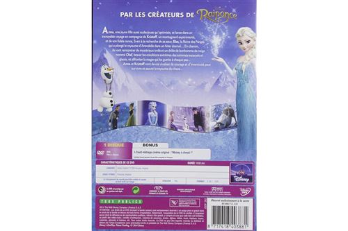 Sortie DVD de la Reine des neiges - Version Femina