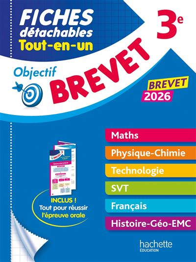 Objectif Brevet 3ème Tout-en-un