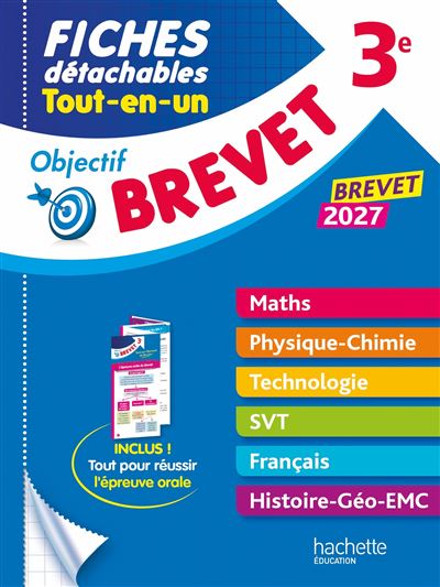 Objectif Brevet Fiches Tout-en-un 2023