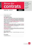 Revue des contrats 2-2023