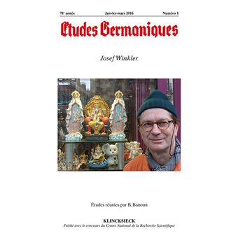 Études germaniques - N°1/2016