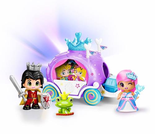 Coffret 2 Figurines Carrosse Prince Et Princess Pinypon