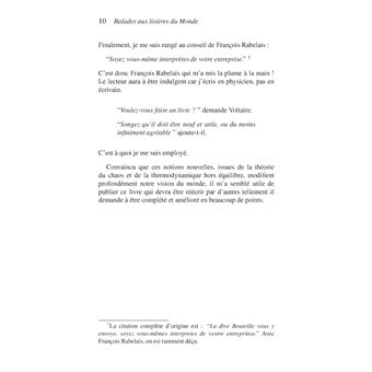 Du plus grand désordre à l'ordre parfait