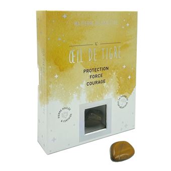 Ma pierre de bien-être - L'oeil-de-tigre (coffret)