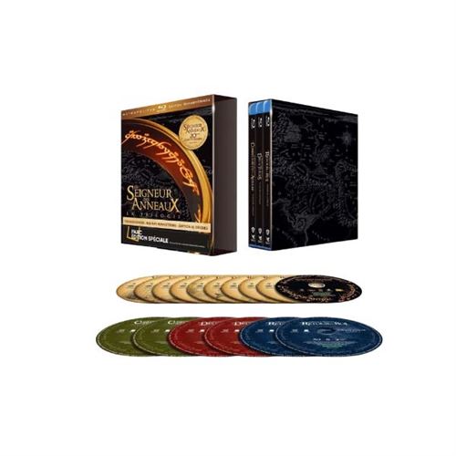 Coffret Le Seigneur des Anneaux : La Trilogie Edition Spéciale Fnac Blu-ray