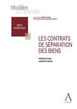 Les contrats de séparation des biens