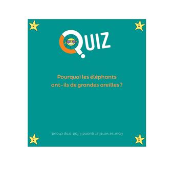 Le quiz 100% Pourquoi