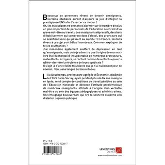 À L'« Éducation » Nationale ou à La « Méchanceté » nationale ?