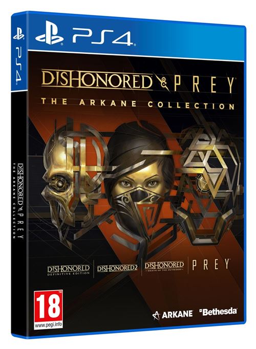 Dishonored Prey The Arkane Collection Edition Bundle Ps4 Jeux Video Achat Prix Fnac