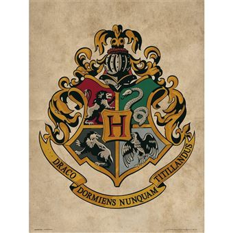 Poster Harry Potter Hogwarts Crest