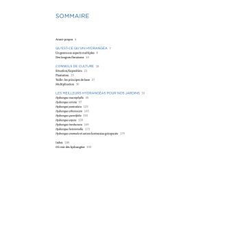 Hortensias et hydrangéas d'aujourd'hui