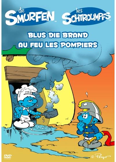 SMURFEN-BLUS DIE BRAND-LES SCHTROUMPFS-AU FEU LES