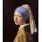 Jeune Fille À La Perle D'Après Vermeer