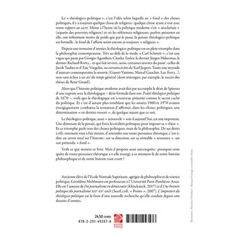 L'imposture du théologico-politique