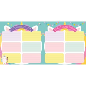 Le petit journal de ma vie fabuleuse (spécial licorne)