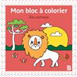 Mini bloc à colorier Au pays du calme: Les animaux