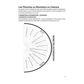 Planches de radiesthésie pour thérapeutes et particuliers